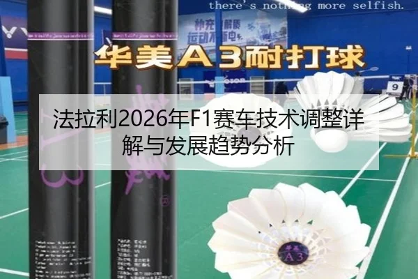 法拉利2026年F1赛车技术调整详解与发展趋势分析